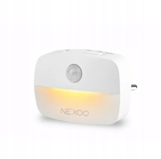Nočná lampa Nexoo biela